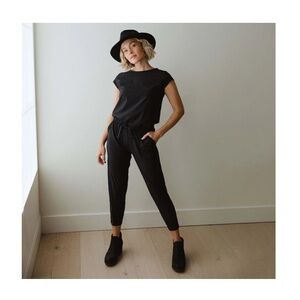 Albion Black Jumpsuit